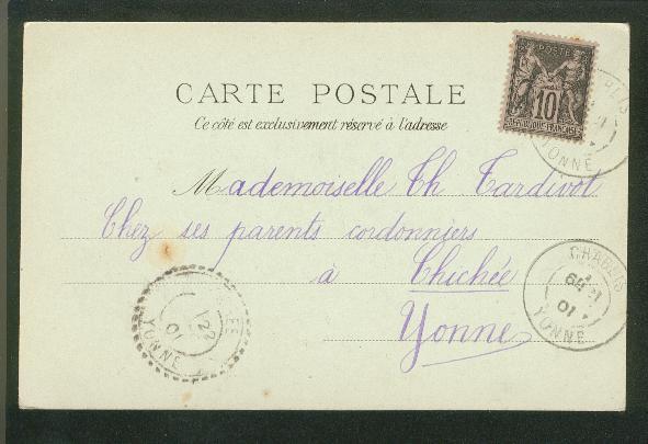 Chablis. Eglise Saint-Martin, Porte Des Ex-Voto. Précurseur, 1901 - Chablis