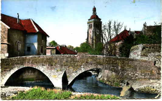 ARBOIS  Le Pont Des Capucins Et Cathedrale St Just - Arbois