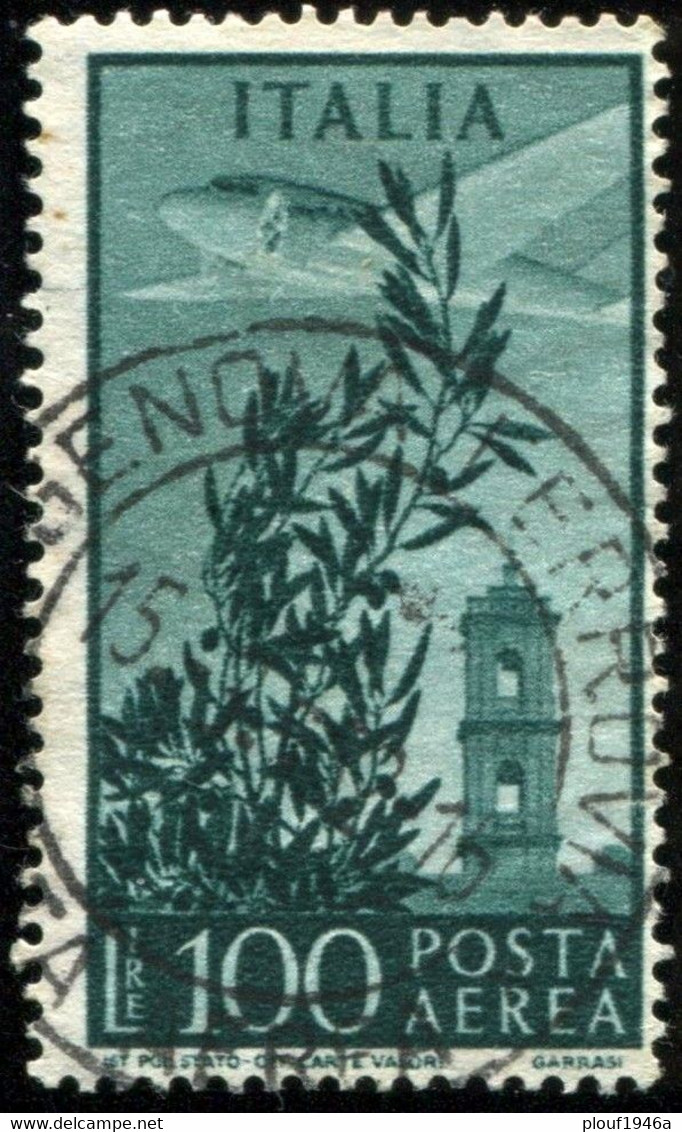 Pays : 247,1 (Italie : République) Yvert Et Tellier N° : Aé  131 (o) - Airmail