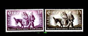 IRLANDE - Y.&T. - 144/45**  -  Cote 3 € - Réfugiés