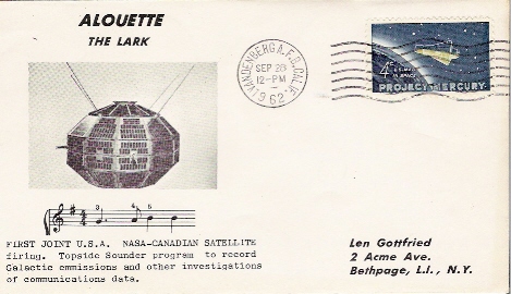 USA / VANDENBERG / ALOUETTE / 28.09.1962 - Estados Unidos