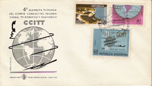 ARGENTINE / Cachet Sur Spécial Lettre /  19.10.1968 - América Del Sur