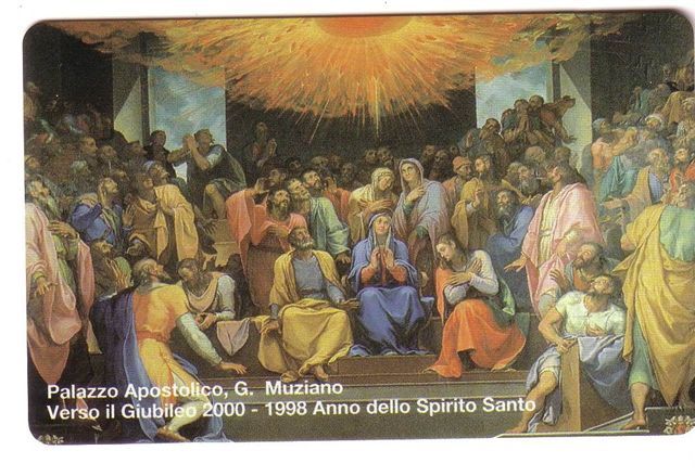 Vatican SCV 44  ( Mint Card - Lire 10.000 ) ** " PALAZZO APOSTOLICO G.MUZIANO "  **  Peinture - Religion Paintings - Vaticaanstad