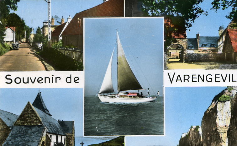 VARENGEVILLE (Souvenir De...)    (carte Ayant Voyagé En 1963) - Varengeville Sur Mer