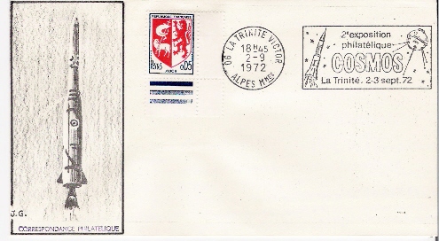 FRANCE  / Cachet Spécial Sur Carte / 02.09.1972 - Europe