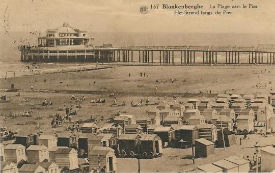 Belgique Blankenberghe  (La Plage Vers Le Pier) - Blankenberge