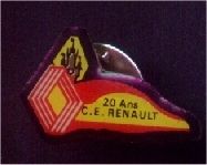 Pin's 20 Ans CE Renault (10100) - Renault