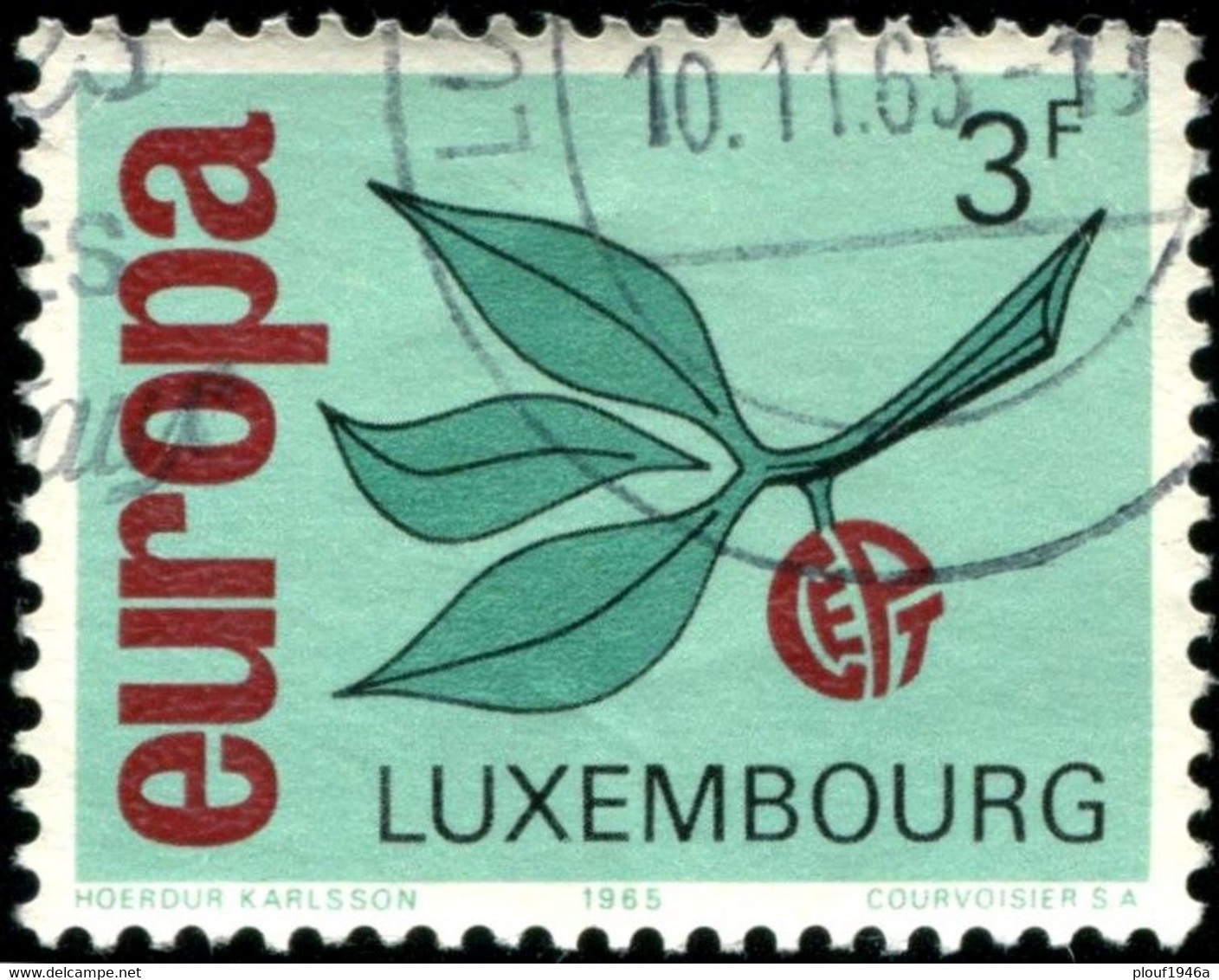 Pays : 286,05 (Luxembourg)  Yvert Et Tellier N° :   670 (o)  [EUROPA] - Usados