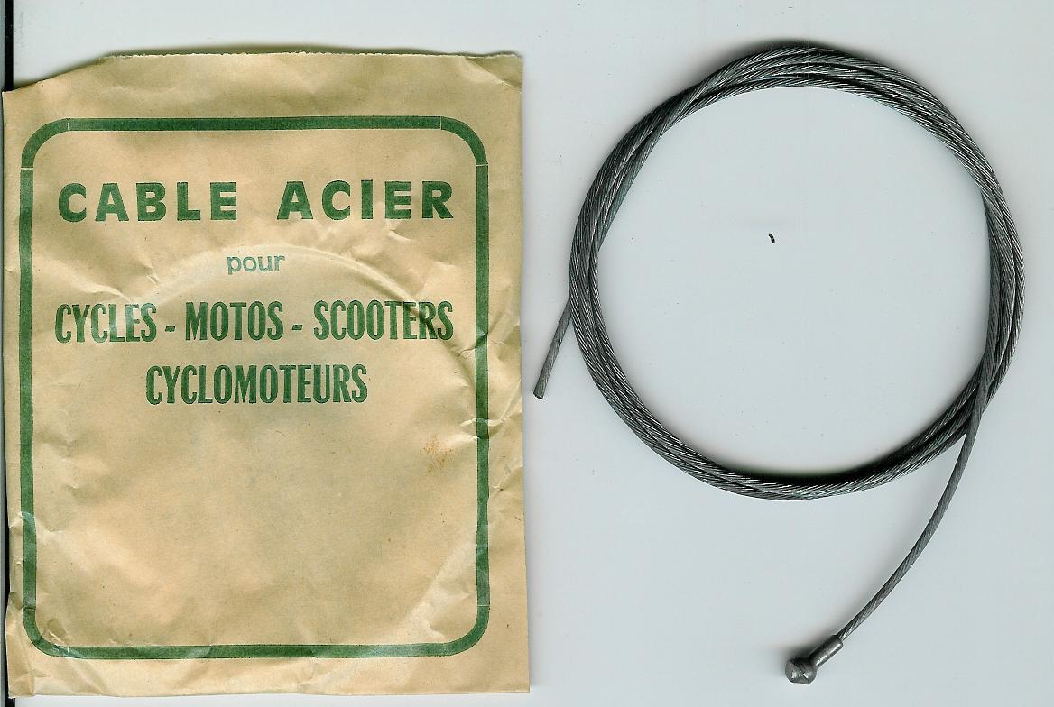 CABLE DE FREIN POUR VELOSOLEX - Modèle 3800 - 125 Cm - Autres & Non Classés