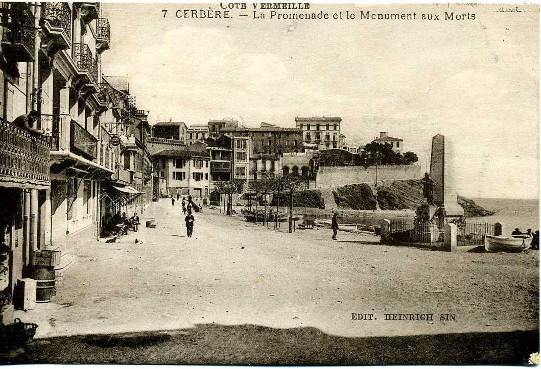 66 CERBERE La Promenade Et Le Monument Aux Morts (7) - Cerbere