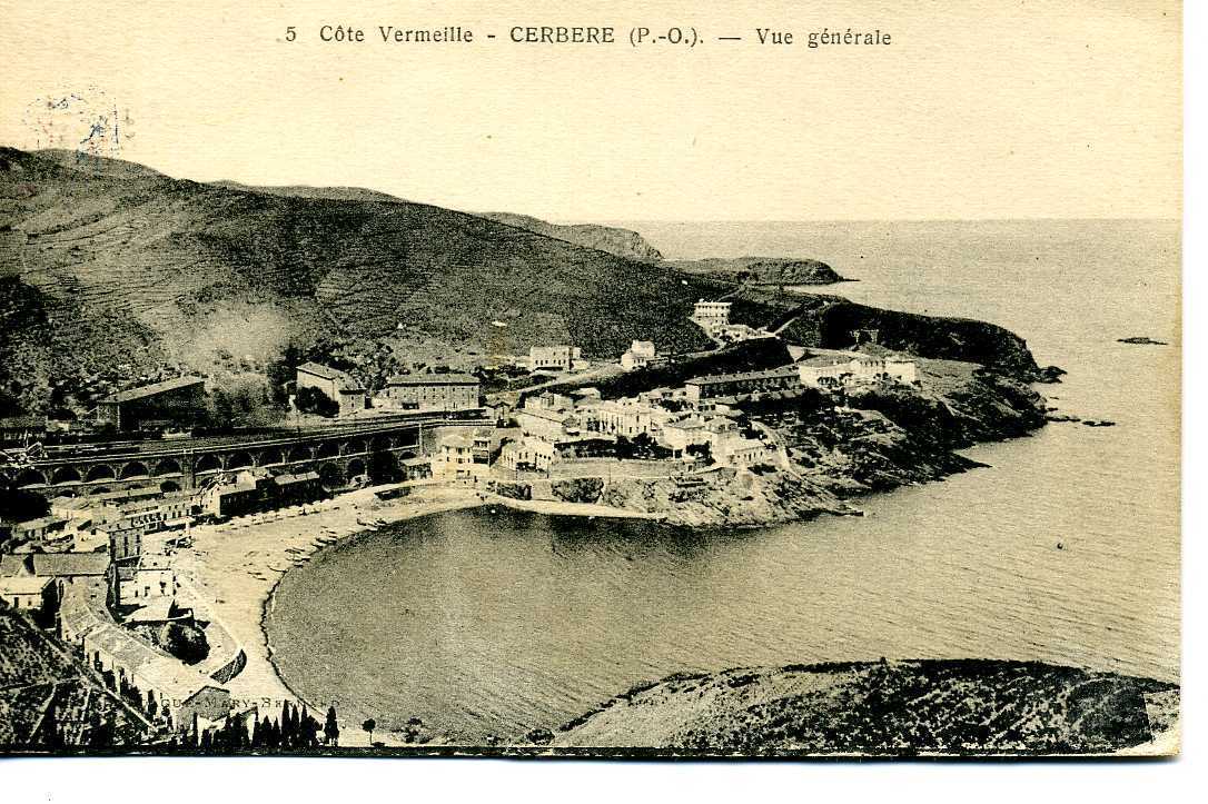 66 CERBERE Vue Générale (5) - Cerbere