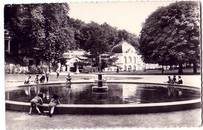 VERITABLE CARTE POSTALE DE SAINT HONNORE LES BAINS  La Niévre 1959 - Saint-Honoré-les-Bains