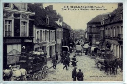 Rue Royale- Station Des Omnibus - Marquise