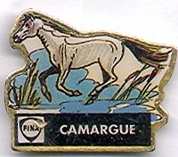 FINA.serie Touristique.Camargue. Le Cheval Camarguais - Carburanti