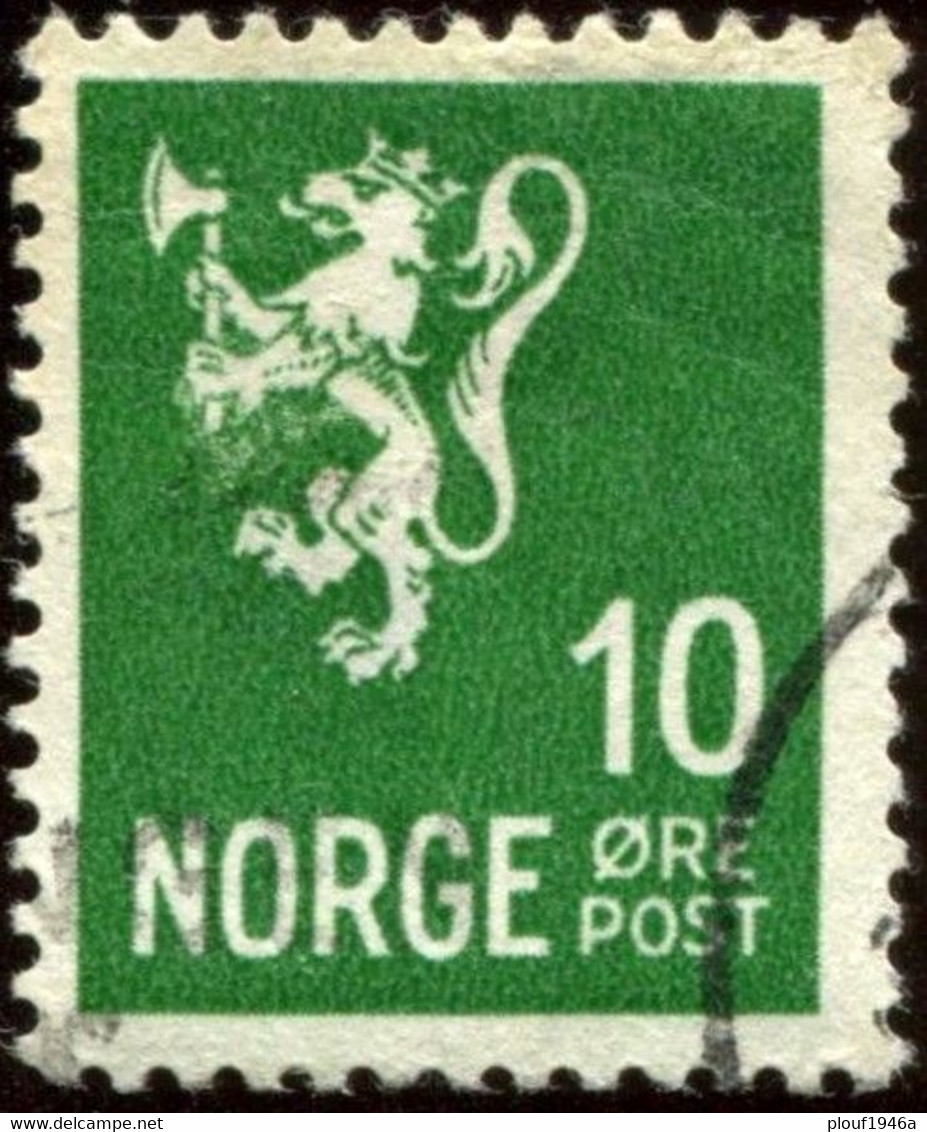 Pays : 352,02 (Norvège : Haakon VII)  Yvert Et Tellier N°:   226 (o) - Used Stamps