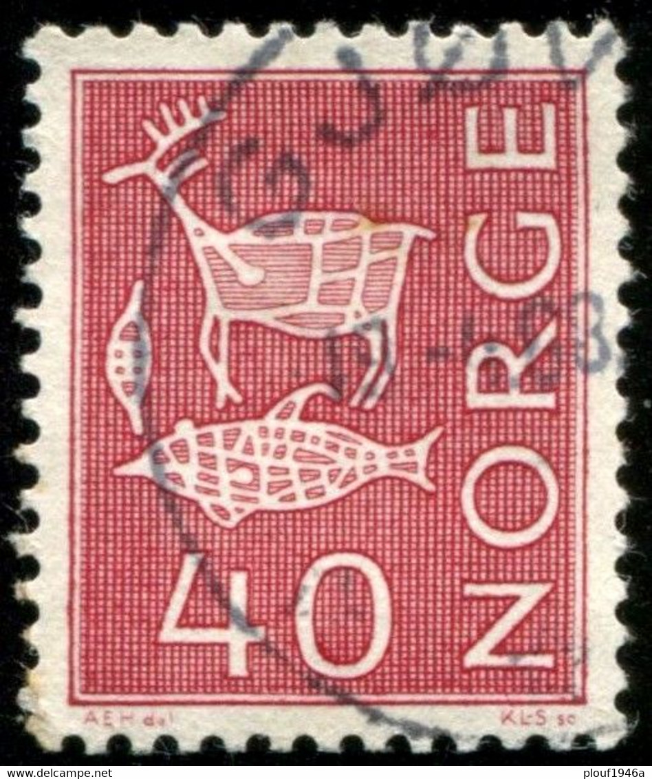 Pays : 352,03 (Norvège : Olav V)  Yvert Et Tellier N°:   442 (o) - Used Stamps
