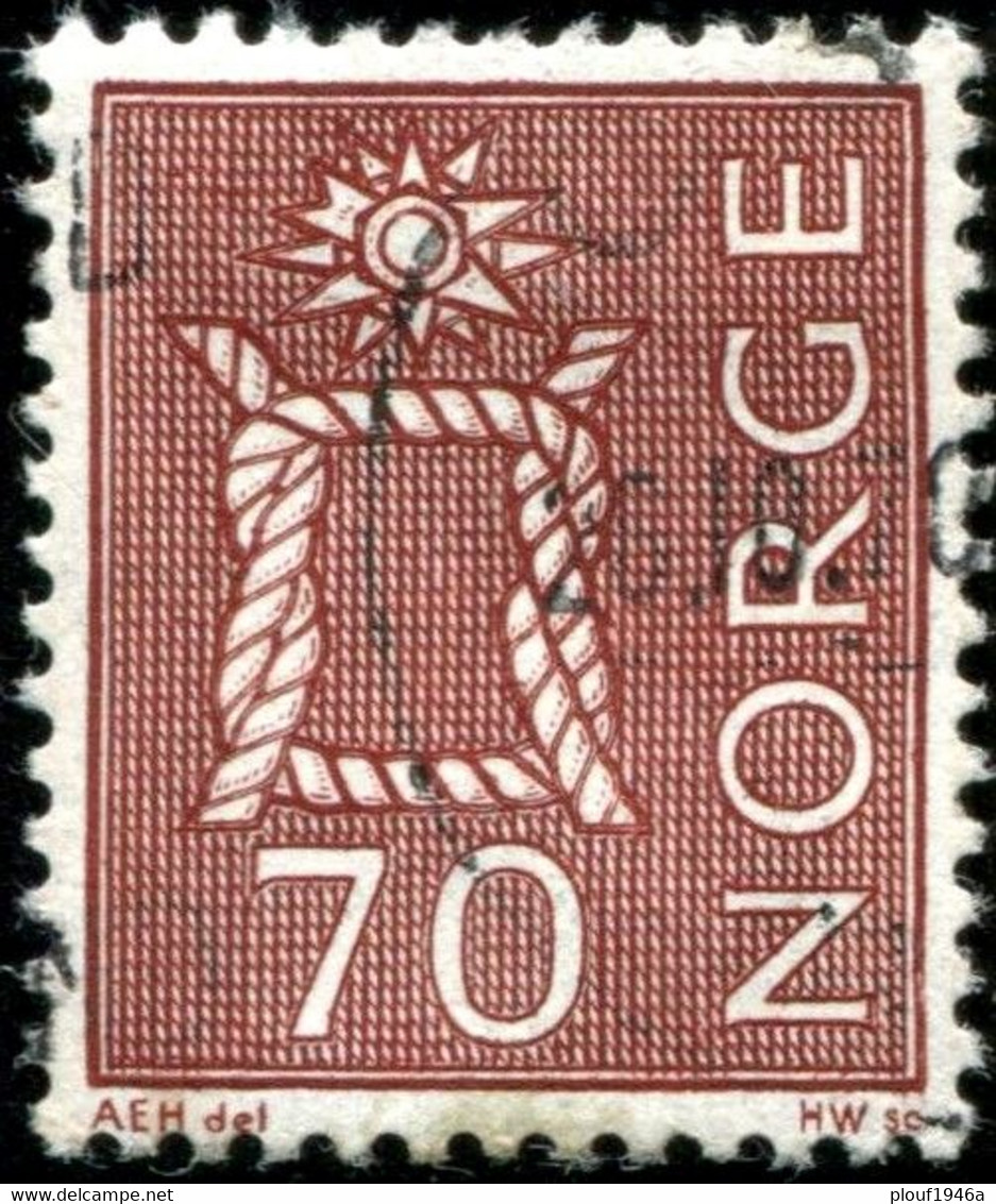 Pays : 352,03 (Norvège : Olav V)  Yvert Et Tellier N°:   524 A (o) - Used Stamps