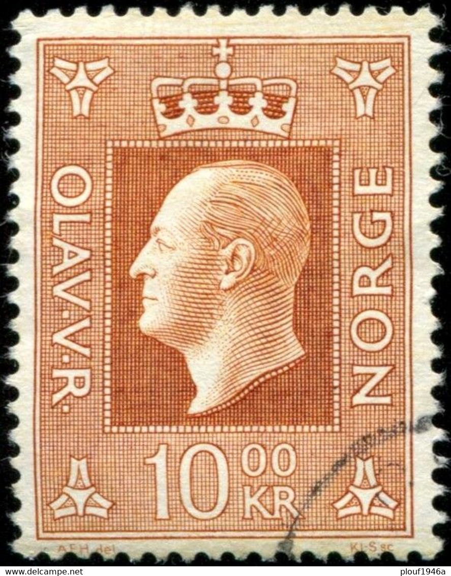 Pays : 352,03 (Norvège : Olav V)  Yvert Et Tellier N°:   549 (o) - Used Stamps