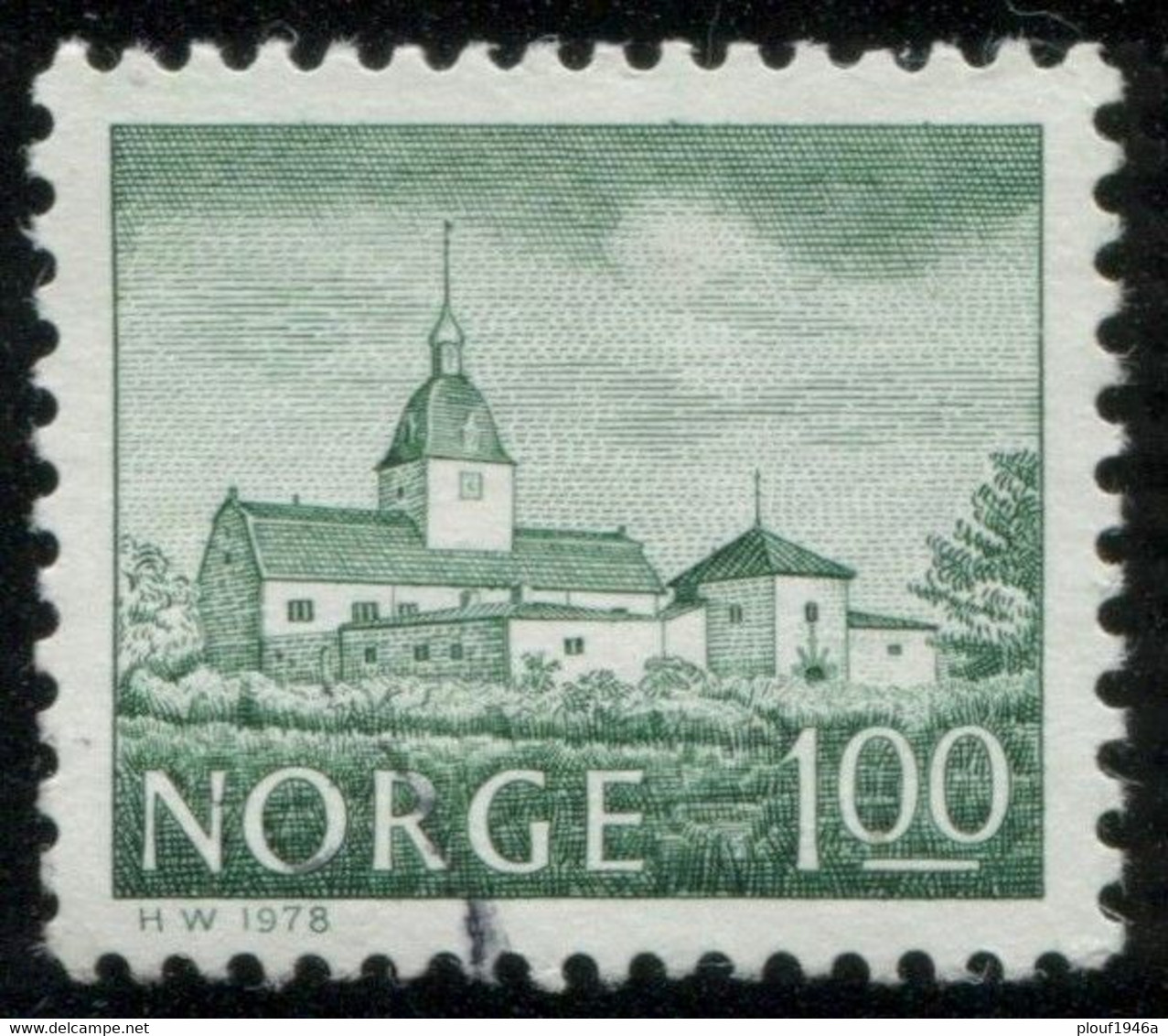 Pays : 352,03 (Norvège : Olav V)  Yvert Et Tellier N°:   722 (o) - Used Stamps