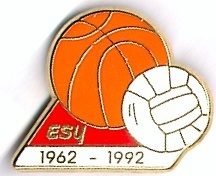 Esy.1962-1992. Ballon De Basket Et Balle De Volley - Baloncesto