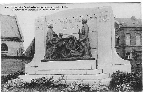 DENDERMONDE - Gedenkteeken Aan De Dendermondsche Helden  TERMONDE - Monumont.. - Dendermonde