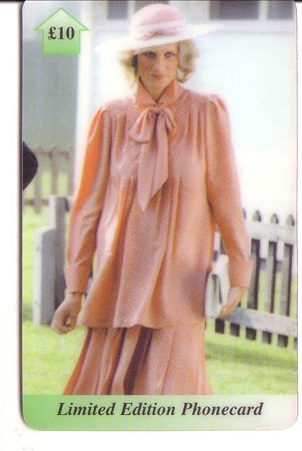 PRINCESS DIANA 1961-1997 ... Beautifull Limited Card * Lady Di Princesse Diana Forever England Rose British - Fashion