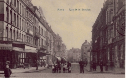 Mons   Rue De La Station - Aartselaar