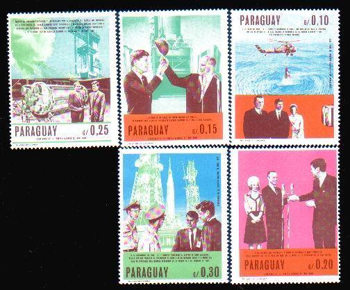 Paraguay,mint Stamps,Kennedy. - Kennedy (John F.)