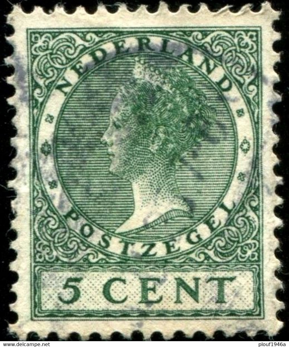 Pays : 384,01 (Pays-Bas : Wilhelmine)  Yvert Et Tellier N° : 138 (A) (o) - Used Stamps
