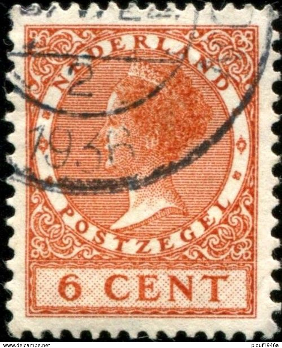 Pays : 384,01 (Pays-Bas : Wilhelmine)  Yvert Et Tellier N° : 173 (o) [13½ X 12¾] ; NVPH 178 B - Used Stamps