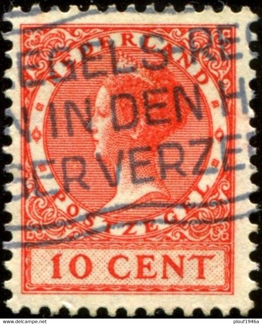 Pays : 384,01 (Pays-Bas : Wilhelmine)  Yvert Et Tellier N° : 176 (o) [12½] - Gebruikt