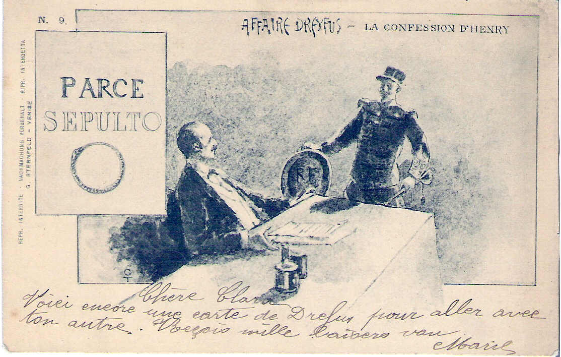 Affaire Dreyfus - La Confession D'Henry - Ereignisse