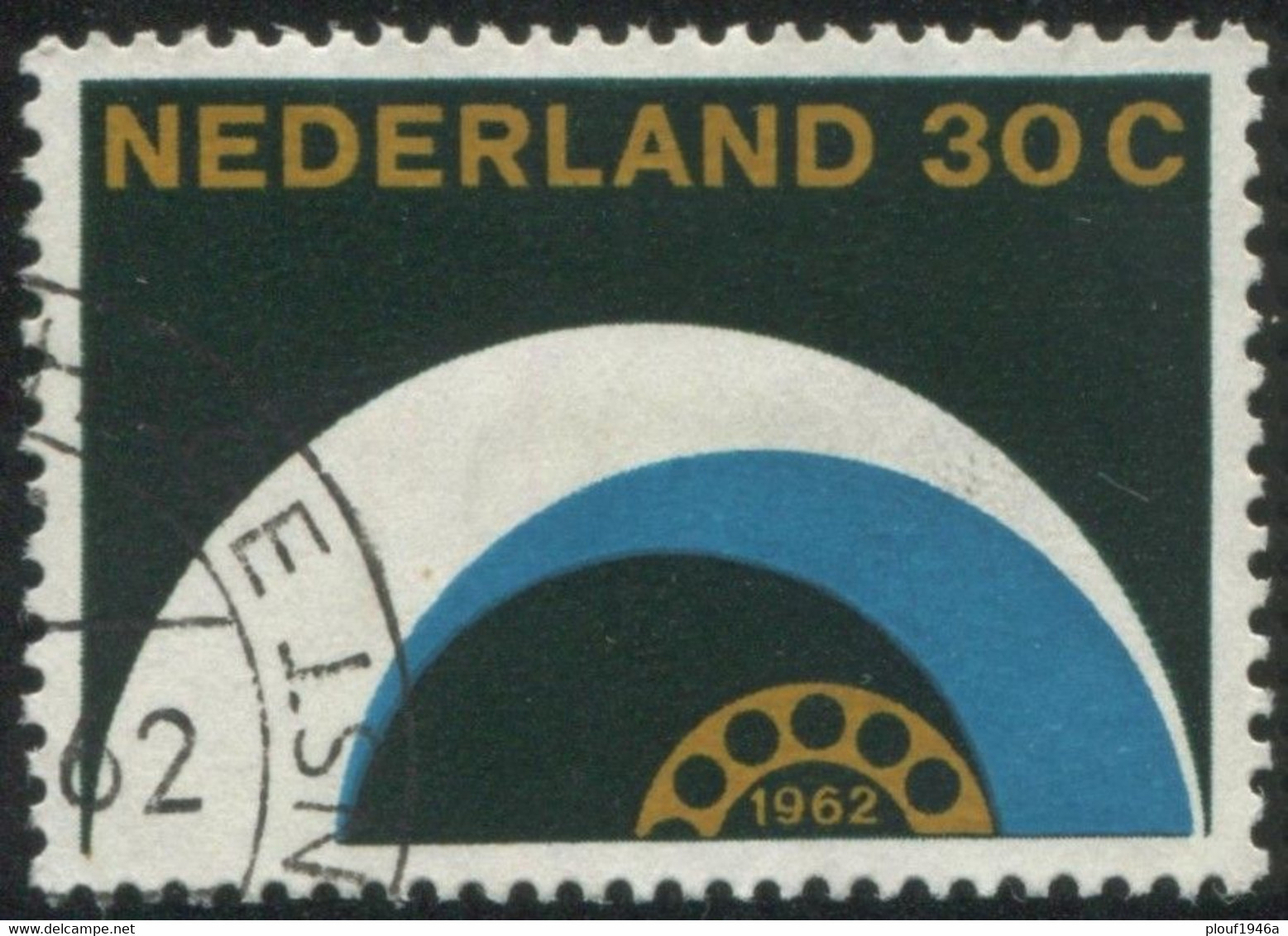 Pays : 384,02 (Pays-Bas : Juliana)  Yvert Et Tellier N° :   754 (o) - Used Stamps