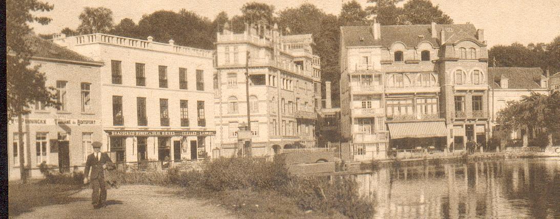 Boitsfort: Un Coin Des Etangs Et Les Hôtels - Watermael-Boitsfort - Watermaal-Bosvoorde