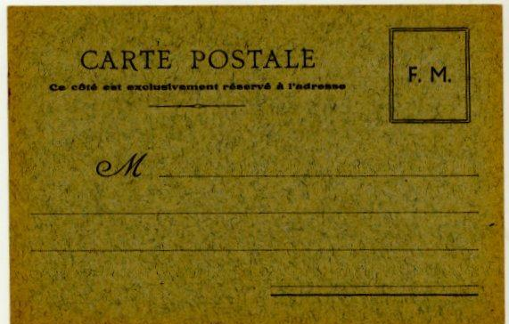 Carte Postale F.M. - Lettres & Documents