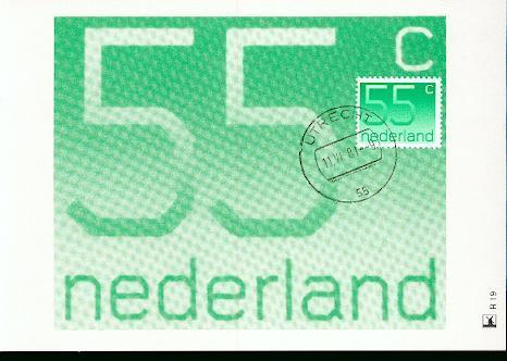 PAYS BAS CARTE MAXIMUM NUM.YVERT 1154 - Maximumkarten (MC)