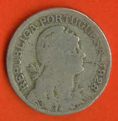 PORTUGAL 1928 1 Escudo Copper-nickel KM578 C633 - Portugal