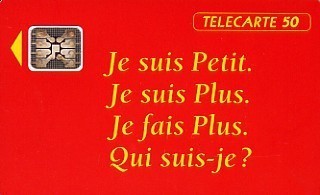 @+ Télécarte "MAGGI - JE SUIS PETIT..." - 50U - SC5 - 12/92 - PAS COURANT. - 1992