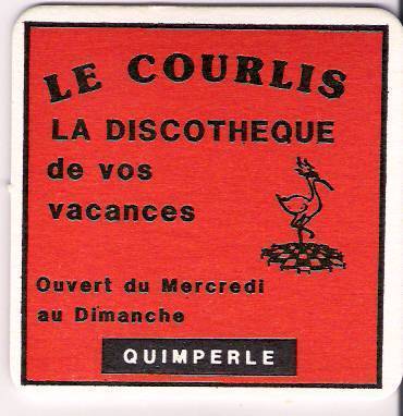 Le Courlis - Discothèque - Quimperlé - Sous-bocks