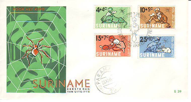 FDC Suriname (A1576) - Monkeys