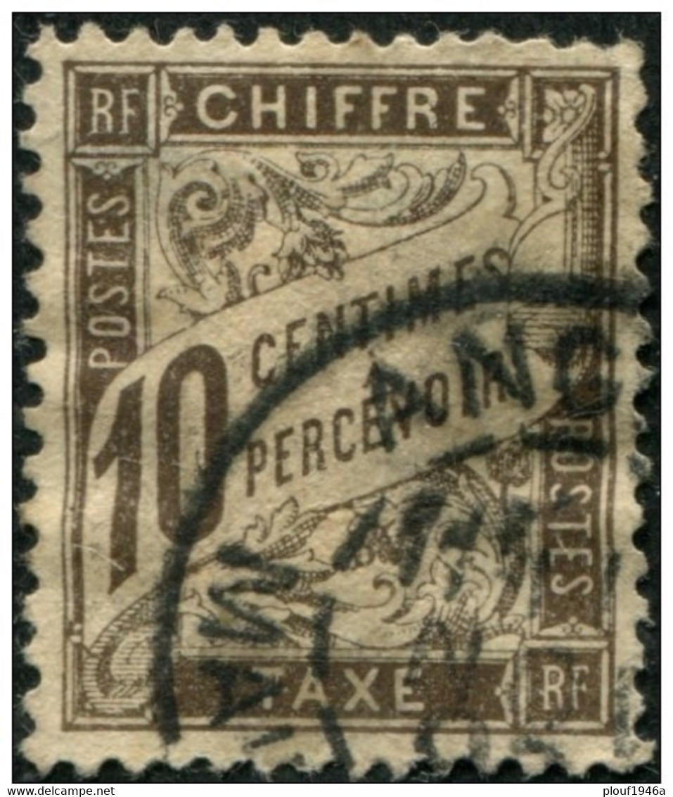 Pays : 189,03 (France : 3e République)  Yvert Et Tellier N° : Tx  29 (o) - 1859-1959 Oblitérés