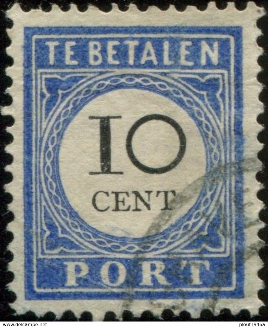 Pays : 384,01 (Pays-Bas : Wilhelmine)  Yvert Et Tellier N° : Tx   20 (I) (o) - Portomarken