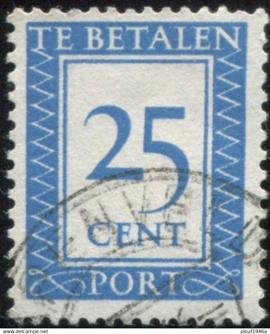 Pays : 384,01 (Pays-Bas : Wilhelmine)  Yvert Et Tellier N° : Tx   94 (o) - Strafportzegels