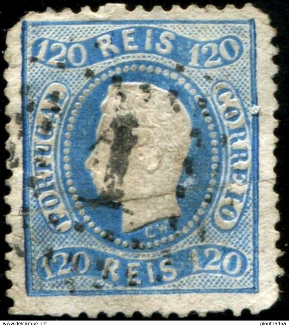 Pays : 394,01 (Portugal : Louis Ier)  Yvert Et Tellier N° :   33 (o) - Used Stamps