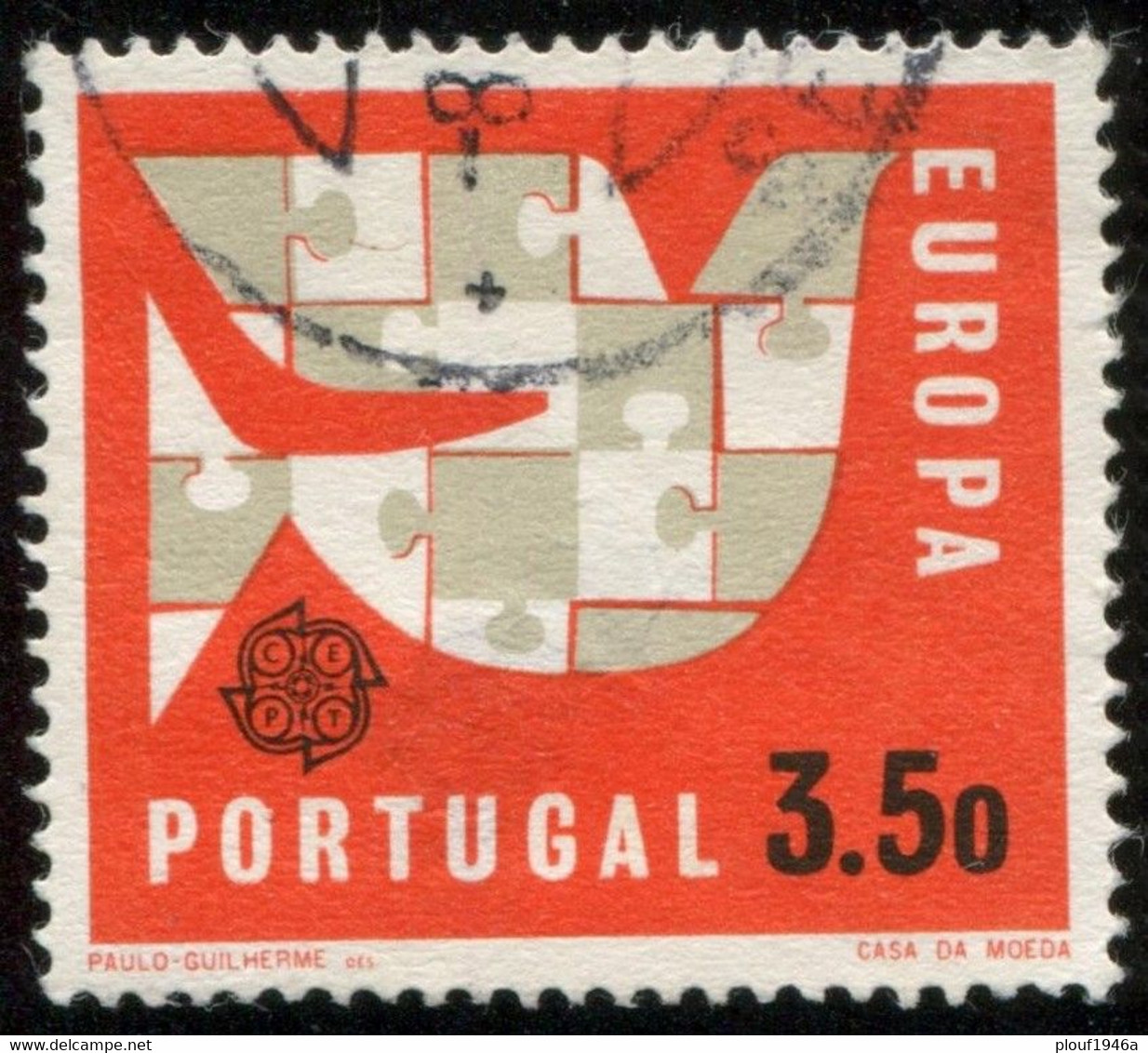 Pays : 394,1 (Portugal : République)  Yvert Et Tellier N° :  931 (o)  [EUROPA] - Oblitérés