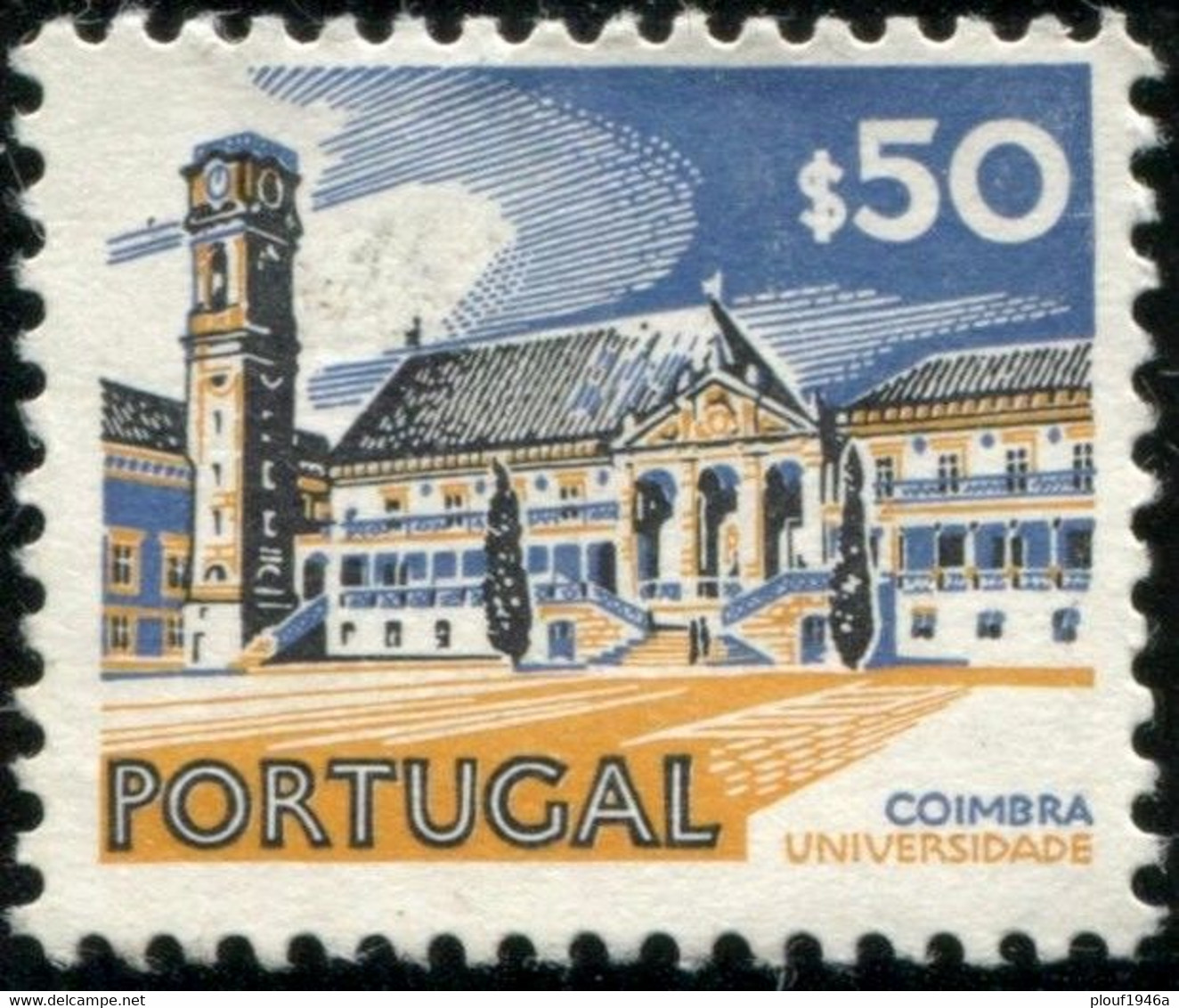 Pays : 394,1 (Portugal : République)  Yvert Et Tellier N° : 1136 (o) [1972] - Gebraucht