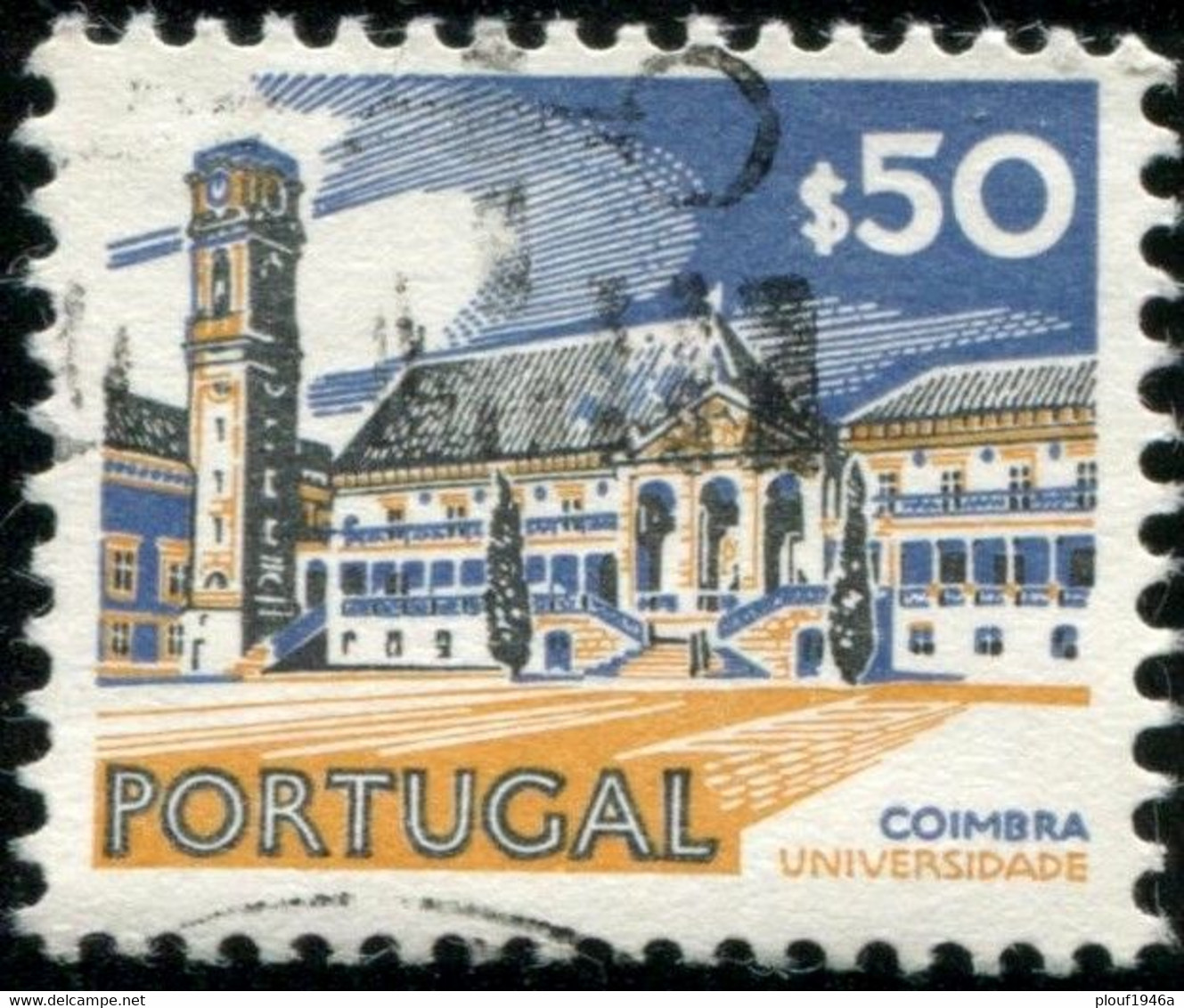 Pays : 394,1 (Portugal : République)  Yvert Et Tellier N° : 1136 (o) [1974] - Gebruikt