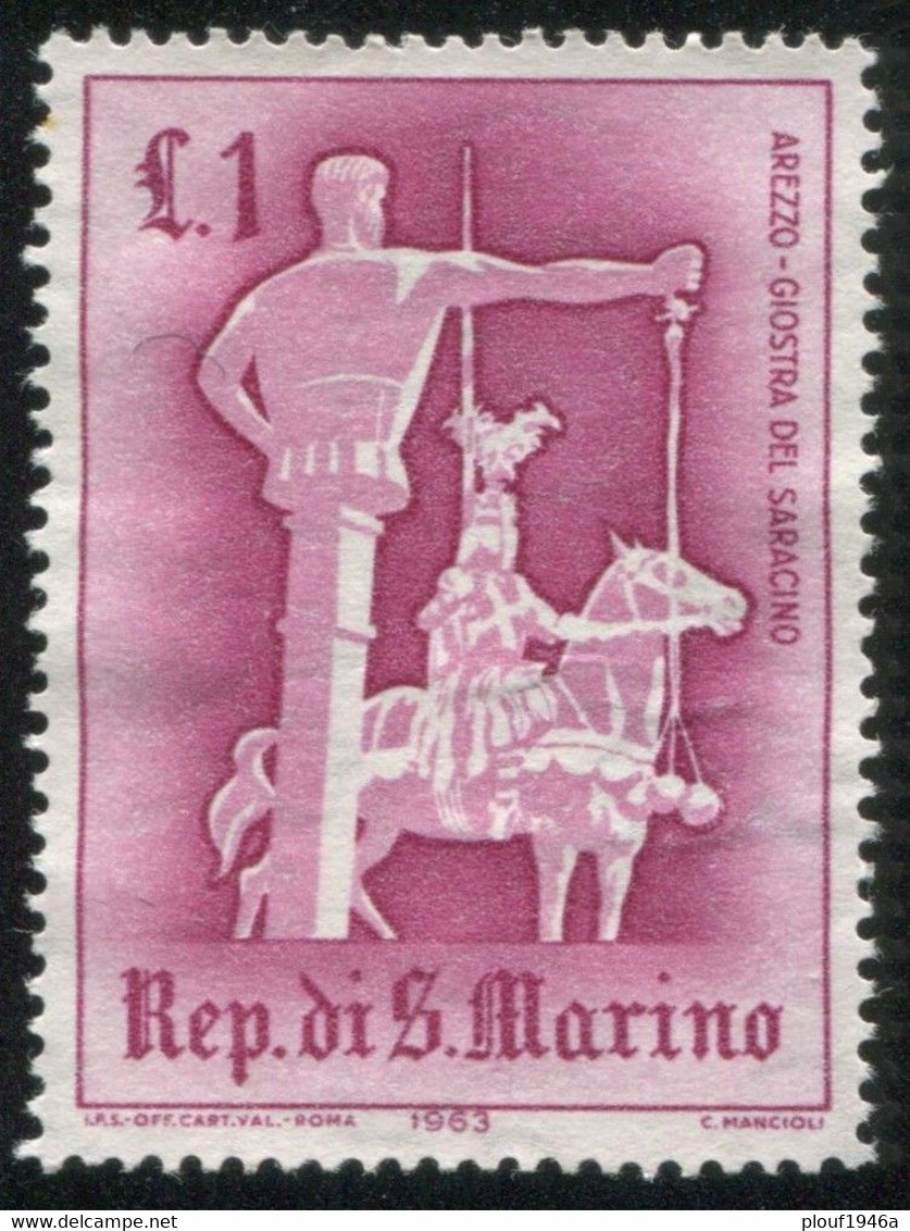 Pays : 421 (Saint-Marin)  Yvert Et Tellier N° :  587 (*) - Unused Stamps