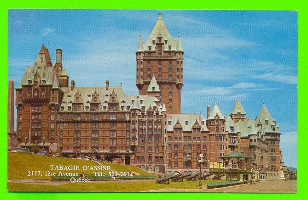 QUÉBEC - LE CHATEAU FRONTENAC ET LA TERRASSE DUFFERIN - AGENCES KENT ENR. - - Québec - Château Frontenac