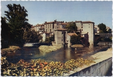 Mont-de-Marsan. Confluent De La Douze Et Du Midou Formant La Midouze. - Mont De Marsan